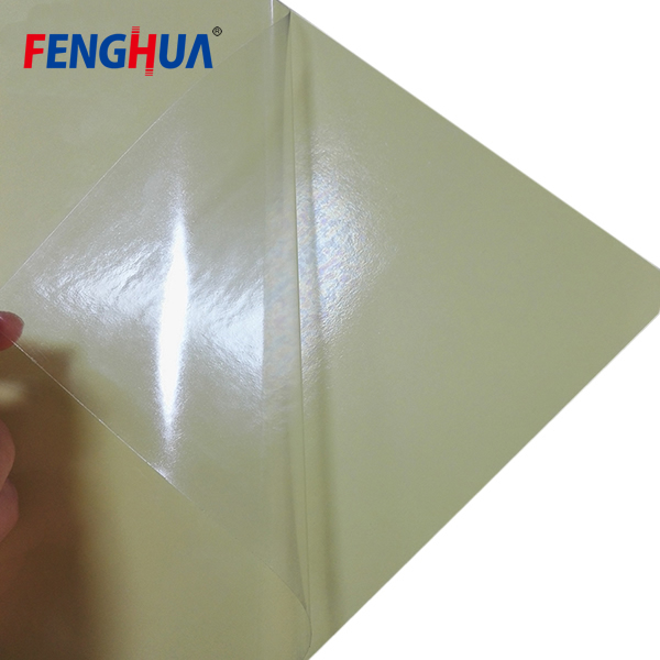 60 feuilles A4 Clear Film PET transparent en PVC auto-adhésif